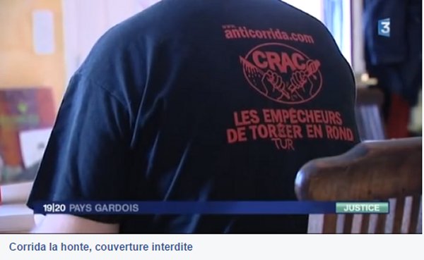 Corrida la honte France 3 interdiction couverture