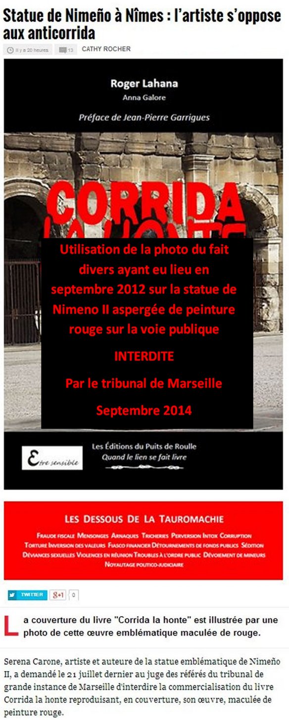 Midi Libre Corrida la honte