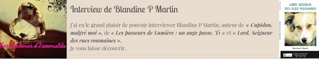 Blandine P. Martin Interview