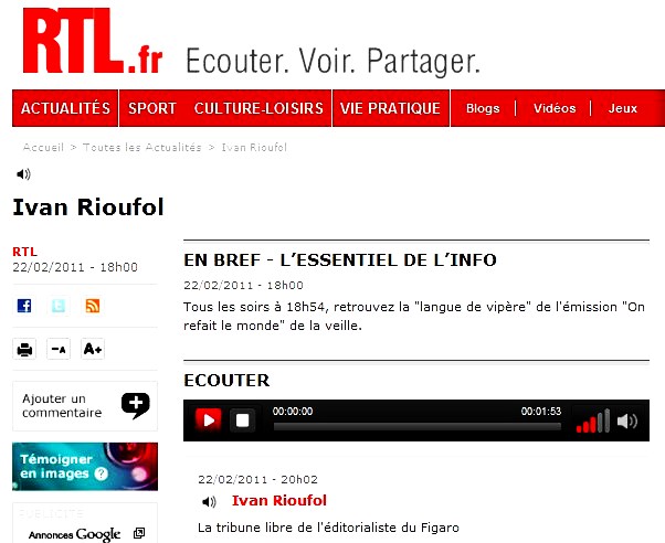 RTL Rioufol